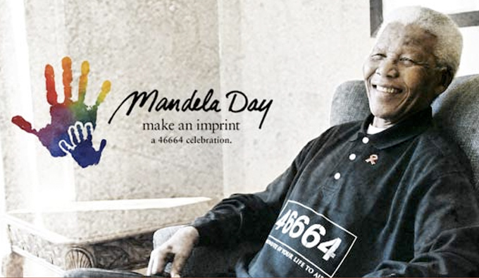 Mandela Day Handwall